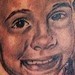 Tattoos - kids black and grey portrait - 39069